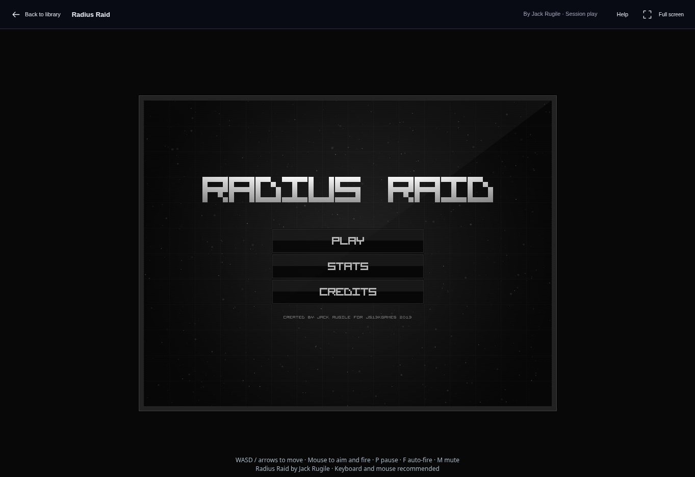 Radius Raid game artwork